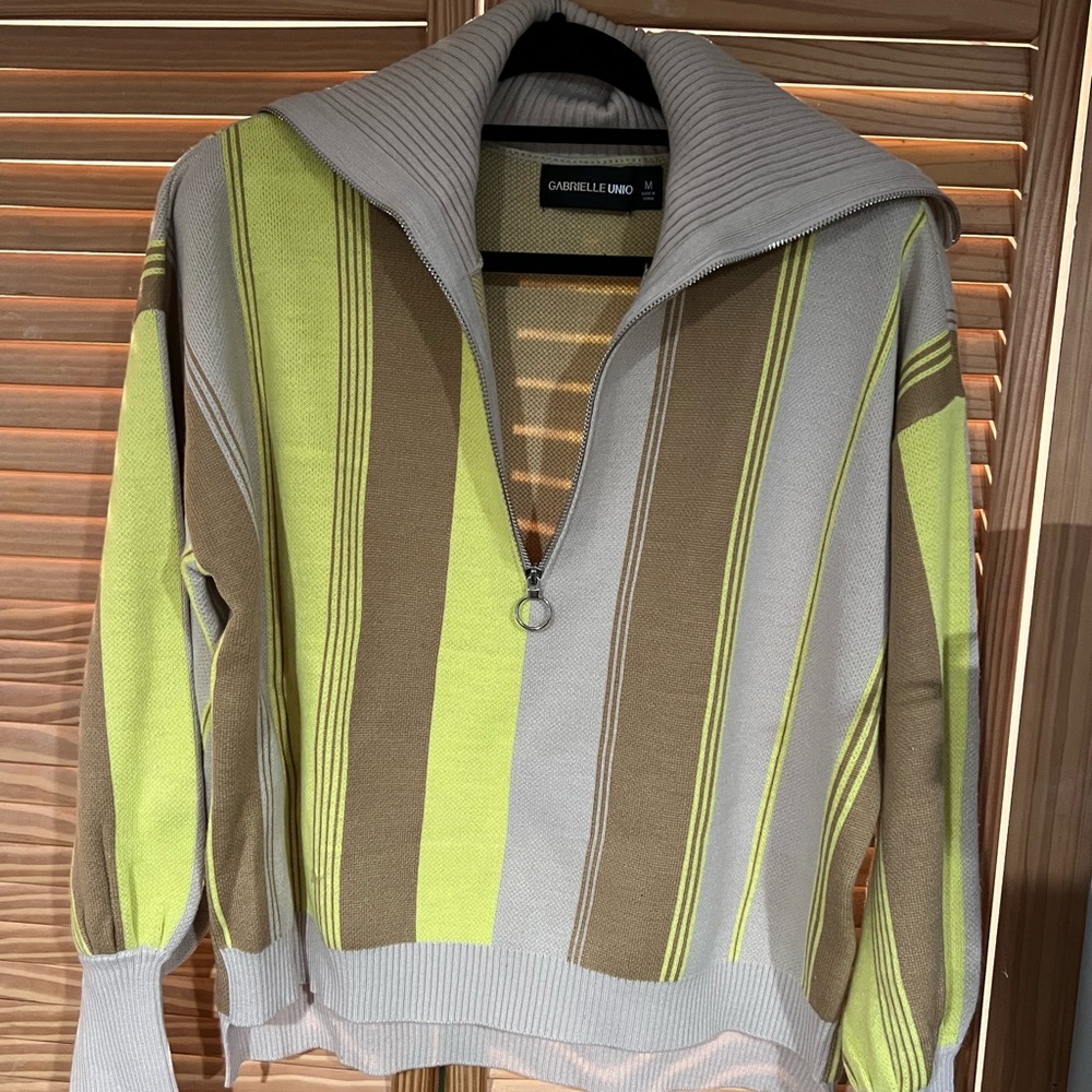 New multi color sweater